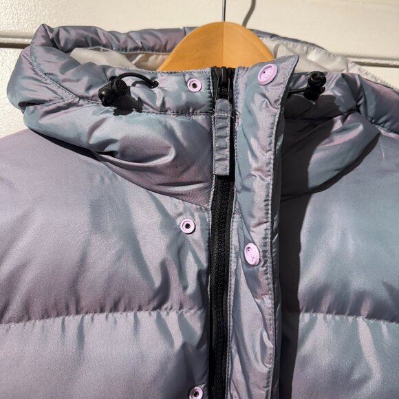Helly Hansen Puffer Anorak Jacket in Iridescent Gray - Picture 5 of 5